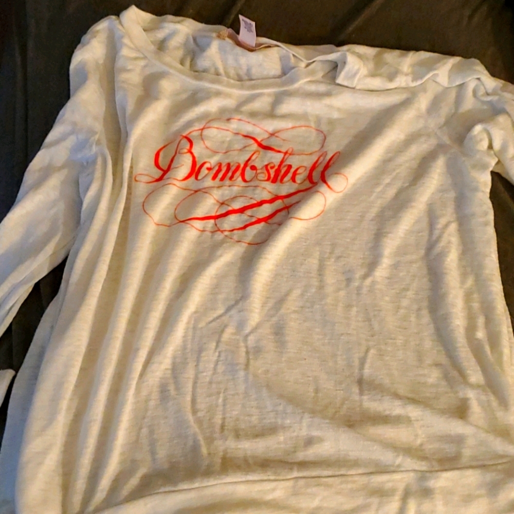 long sleeve pj top